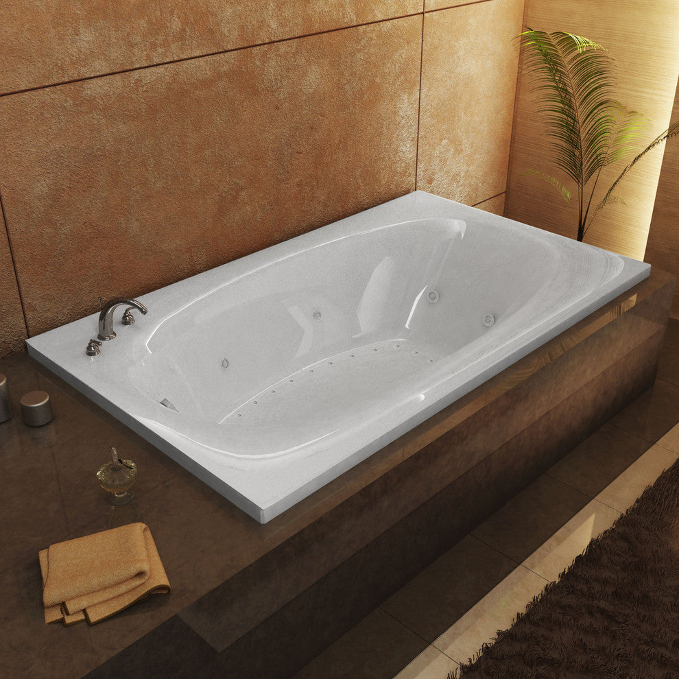 Atlantis Whirlpools Polaris 36 x 66 Rectangular Air & Whirlpool Jetted Bathtub
