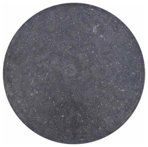 vidaXL Table Top Dining Table Top Replacement for Office Gray Ã˜23.6"x1" Marble