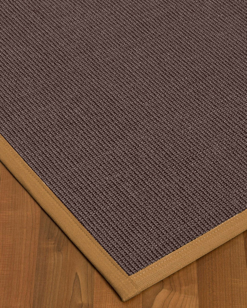 Doe Patterned Area Rug Natural Area Rugs Big Sur Custom Sisal Rug 12' X 15' Doe Border