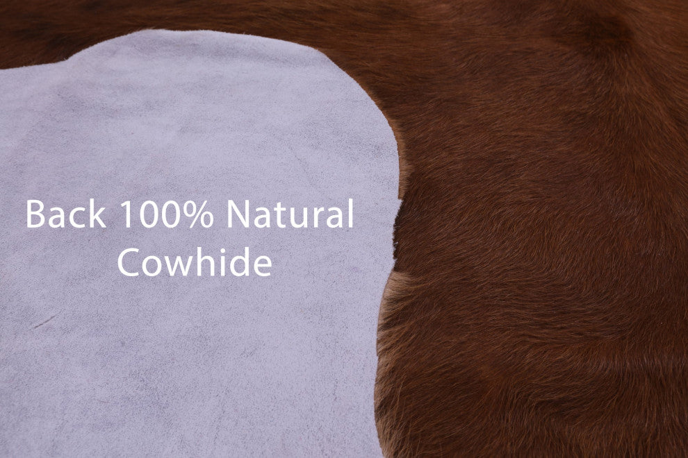 Natural Cowhide Rug 6' 4" X 5' 9" C2003