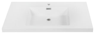 35" Solid Surface Resin Streamline K-1407-35 Vanity Top
