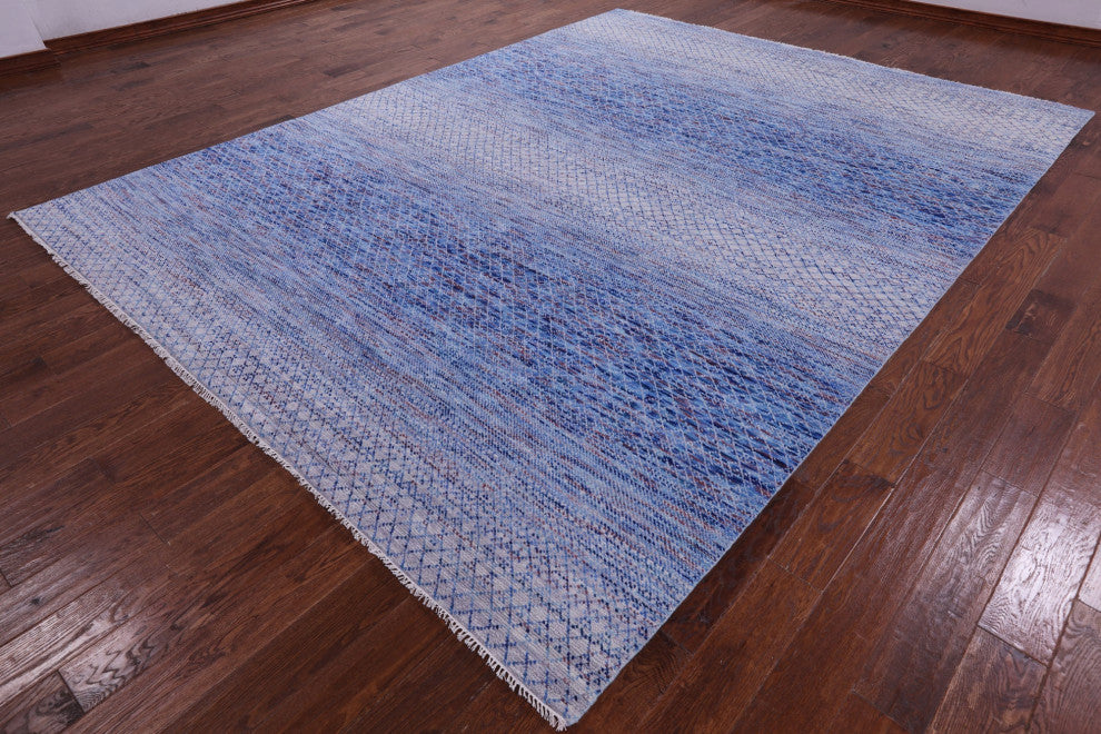 Savannah Grass Hand-Knotted Wool Rug 9' 1" X 12' 1" - Q13226