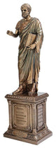 Bronze Finish Aristotle - Statues