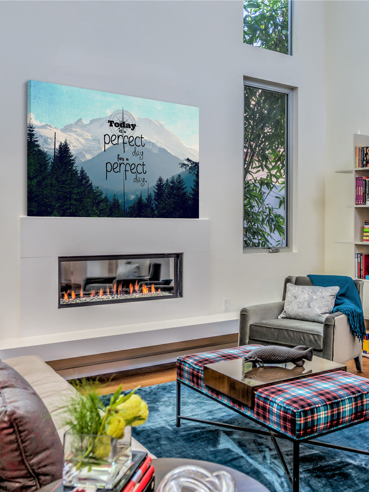 "A Perfect Day" Painting Print on Wrapped Canvas