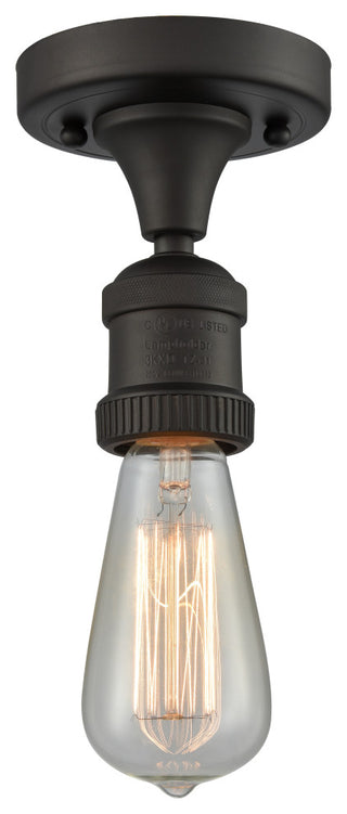 INNOVATIONS LIGHTING 517-1C-OB-LED Bare Bulb 1 Light Semi-Flush Mount