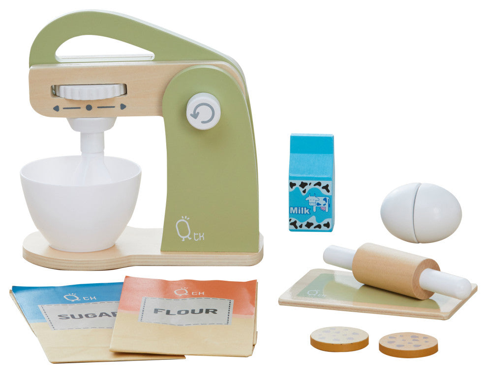 Wooden Mixer play kitchen accessories