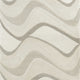 5'X8' Ivory Hand Tufted Abstract Waves Indoor Area Rug