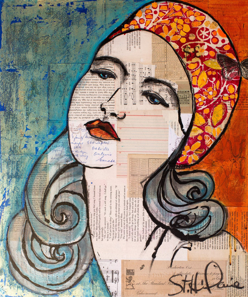 "Sweet Resistance" Painting Print on Wrapped Canvas, 30x36