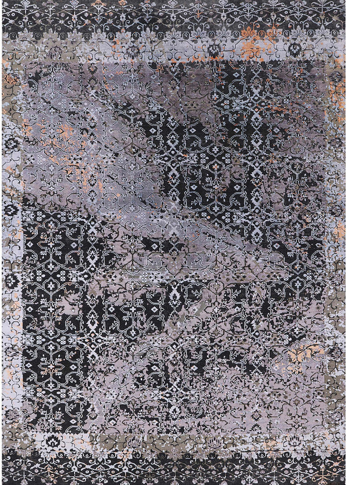Ahgly Company Indoor Rectangle Mid-Century Modern Area Rugs, 3' x 5'