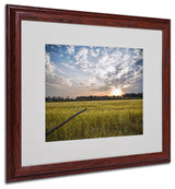 'End of Day' Matted Framed Canvas Art by Giuseppe Torre