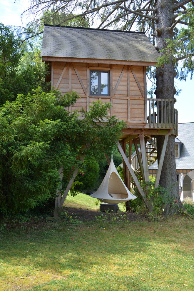 Double Cacoon, Natural White, White