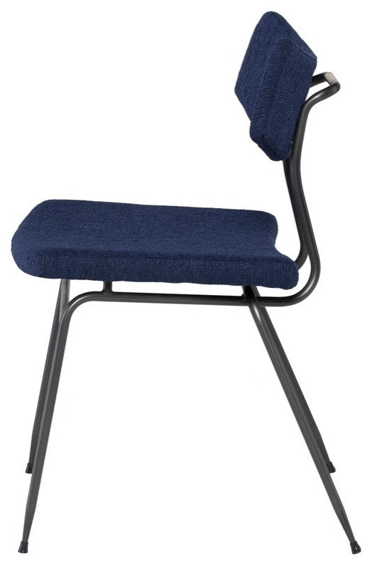 Soli True Blue Fabric Dining Chair