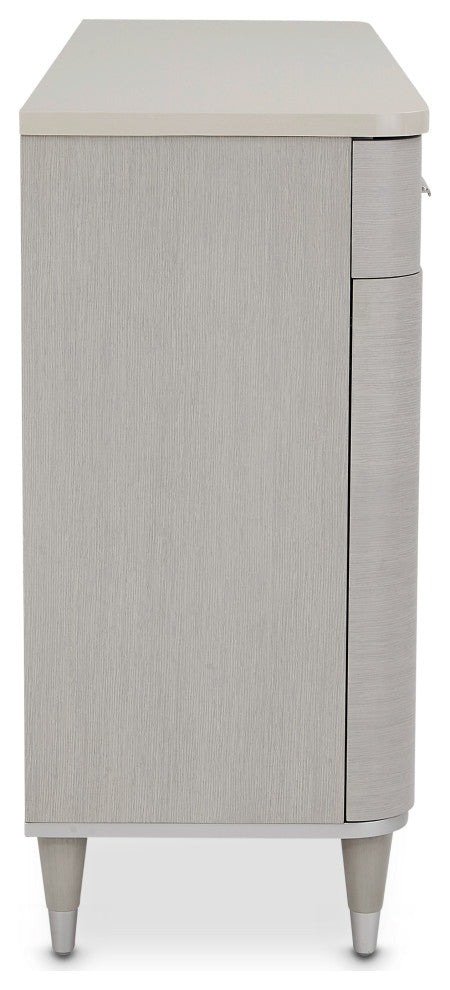 Eclipse Sideboard with Mirror - Moonlight Gray