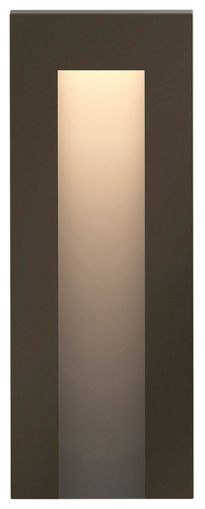 Hinkley Taper Landscape Light, Bronze, Tall Deck Sconce