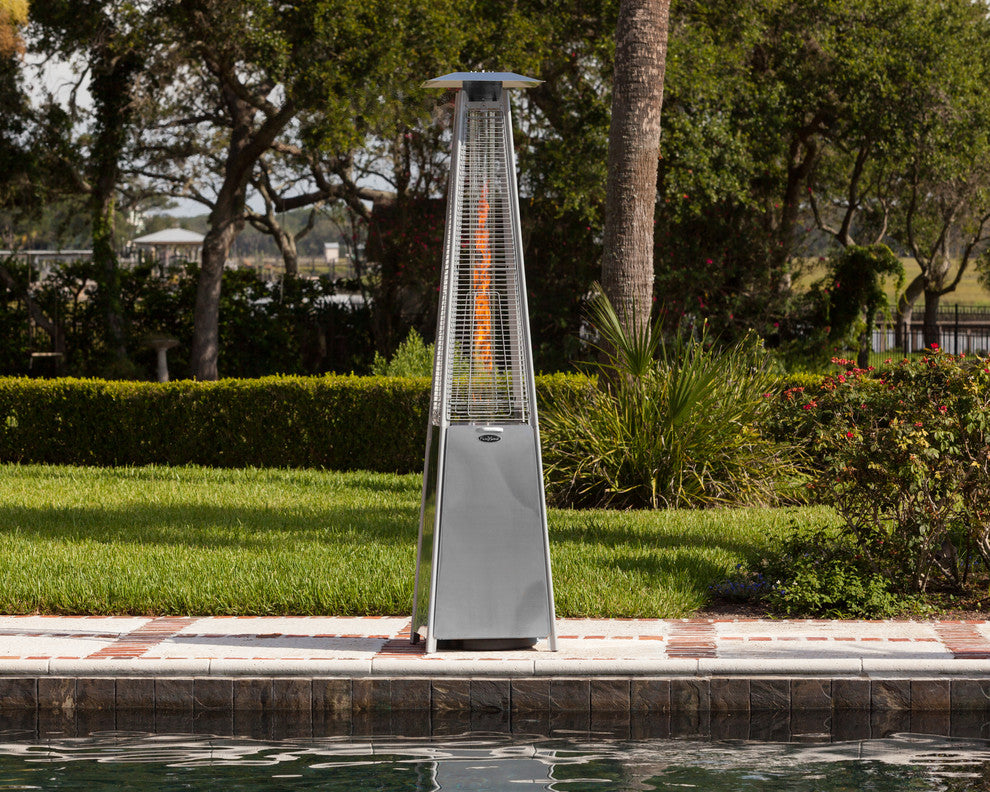 Stainless Steel Pyramid Flame Heater