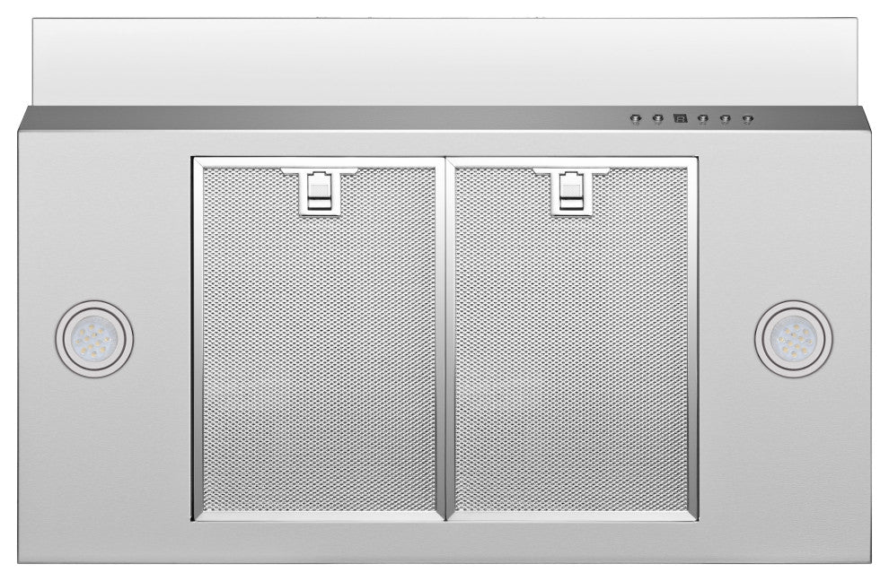 Blue Ocean 30" RHKC Tempered Glass Stainless Steel Wall Mount Kitchen Range Hood