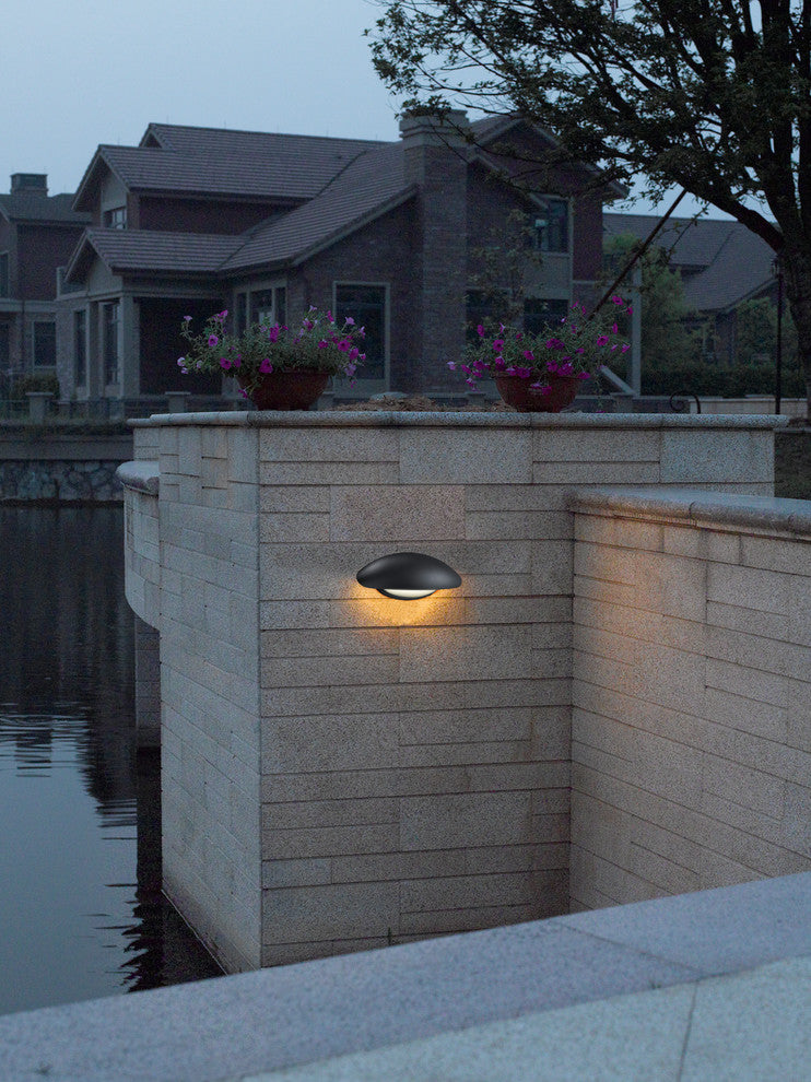 Missouri LED Outdoor Wall Sconce, Charcoal