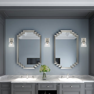 Livex Lighting Mission 1 Light Brushed Nickel Single Sconce