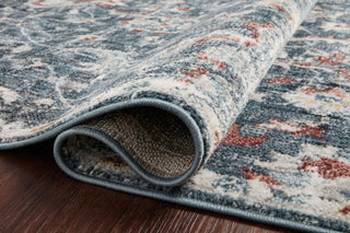 Loloi II Cassandra Blue / Rust 2'-6" X 10'-0" Area Rug