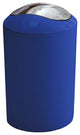 Glossy Waste Paper Basket, Royal Blue