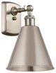 Ballston Cone Sconce, Brushed Satin Nickel