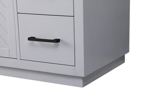 Home Living 42" Single Bathroom Vanity, Grey