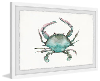 "Pastel Crab" Framed Painting Print, 45"x30"