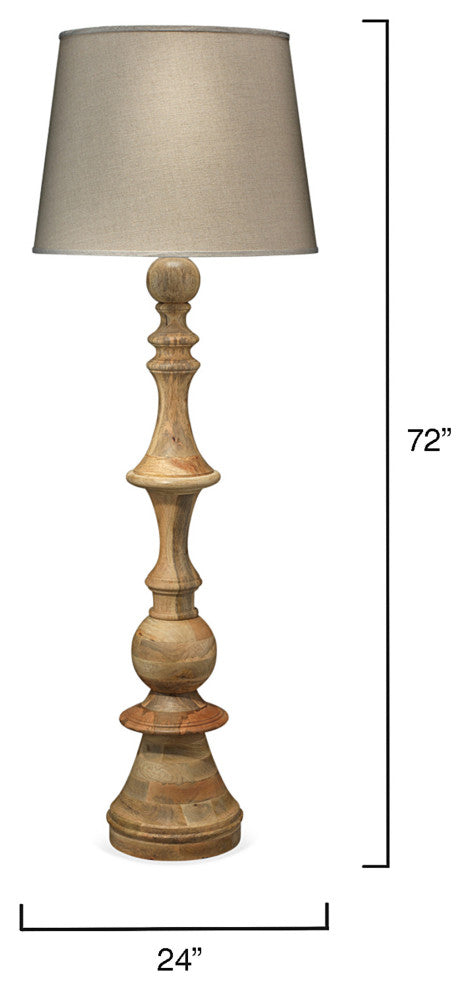 Budapest Wood Floor Lamp