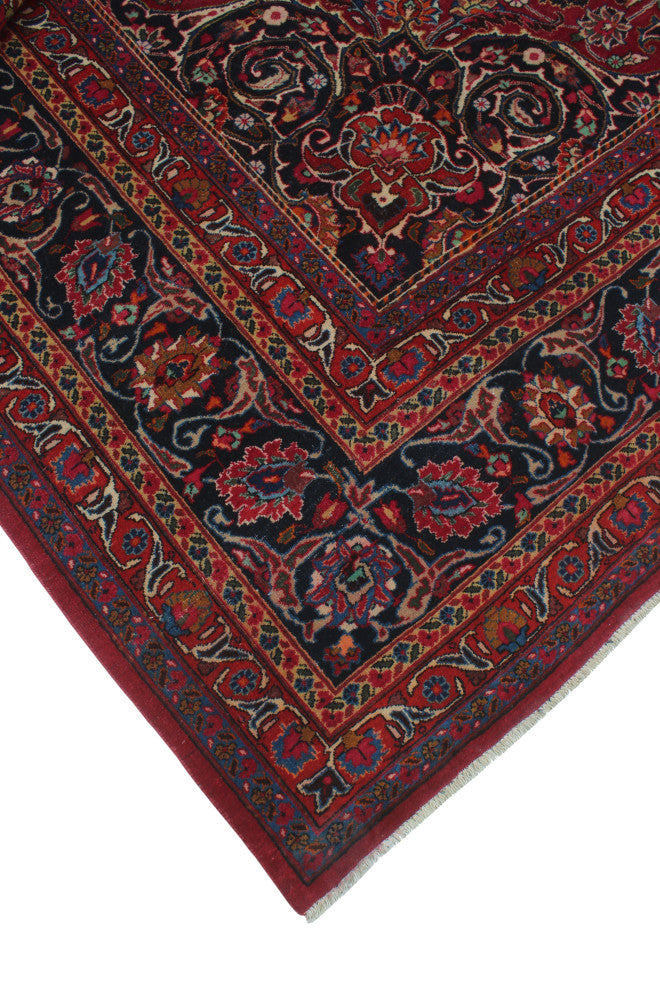 Fine Vintage Distressed Jamie Red Rug
