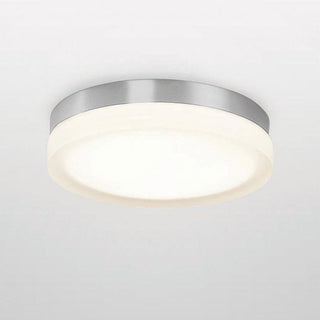 WAC Lighting Round LED Flush Mount, Brushed Nickel, 11", Soft 3000k