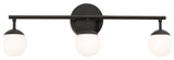 Pearl 24" LED Vanity, Black