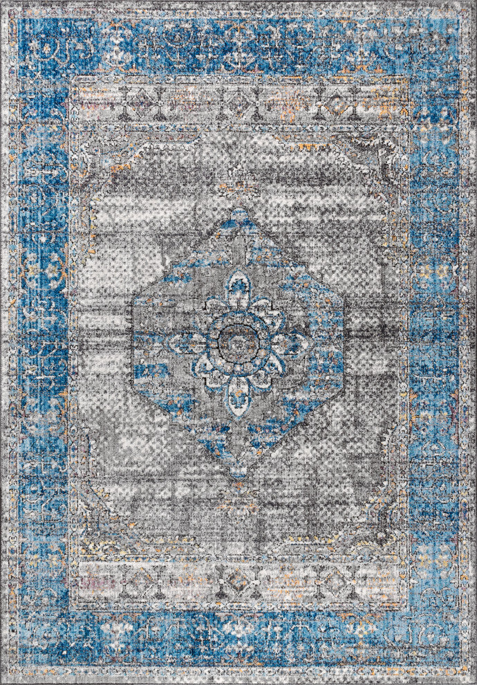 Anatolia Vintage Medallion Area Rug, 3 X 5