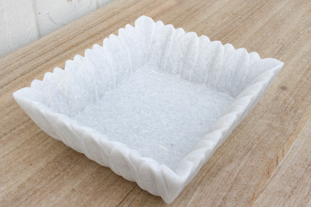 Pure White Marble Vase