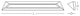 Ryland LED Vanity, Satin Nickel Finish, White Acrylic, 38"