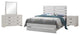 Coaster Brantford 4-piece Queen Panel Wood Bedroom Set in Coastal White