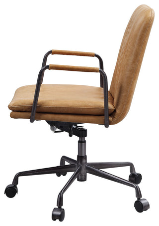 ACME Eclarn Office Chair in Rum Top Grain Leather