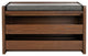 Gunner Storage Bench Walnut/Gray