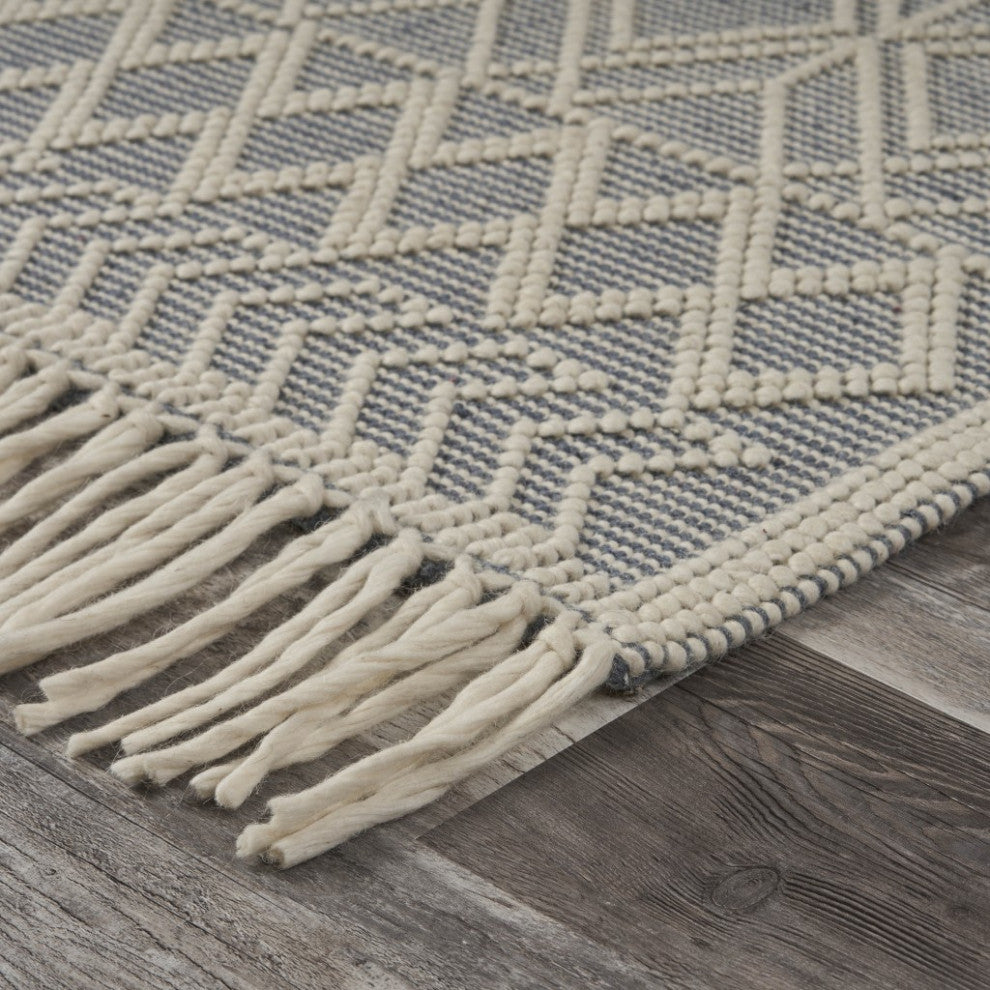 5" x 7" Gray Modern Bohemian Area Rug