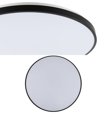 Astrid 21.25" 1-Light Modern Minimalist Iron Circle Integrated LED Flush Mount