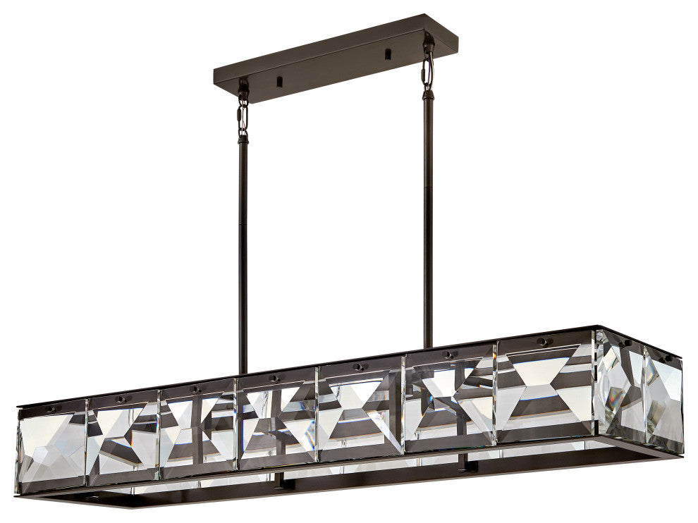 Fredrick Ramond Jolie Medium Led Linear, Black Oxide