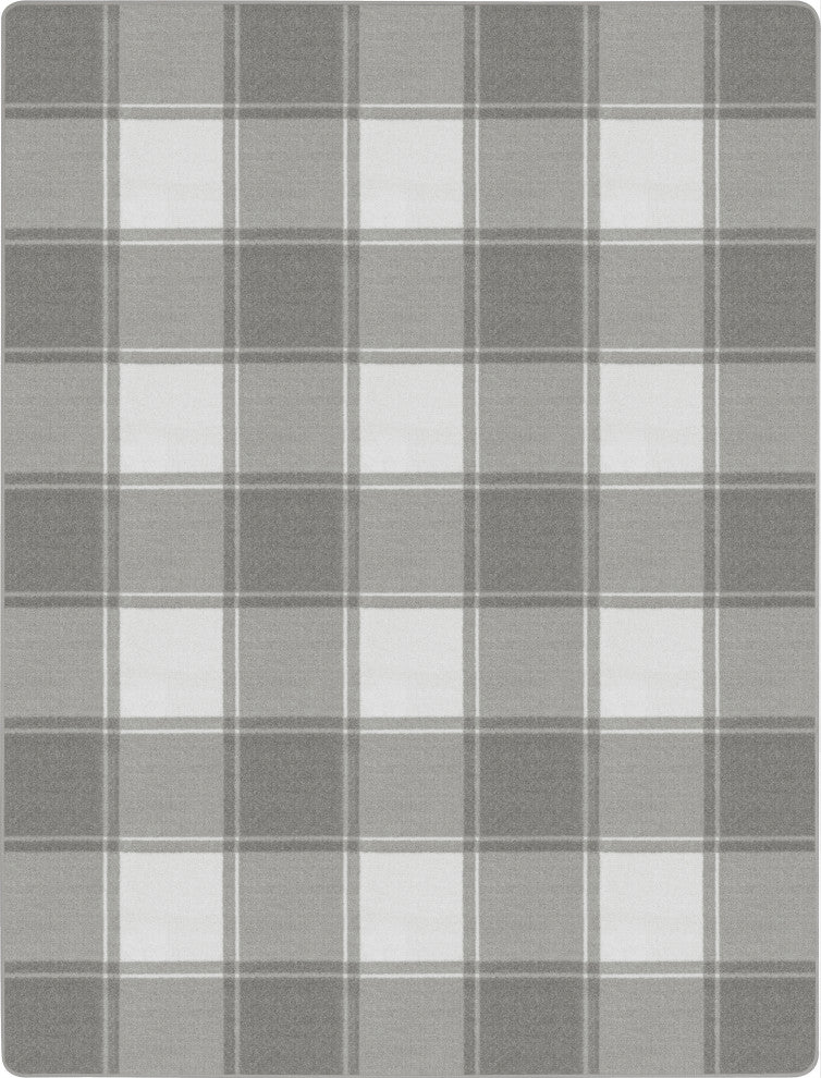 Joy Carpets Impressions Highlander Area Rug, Morning Fog, 7'8"x10'9"