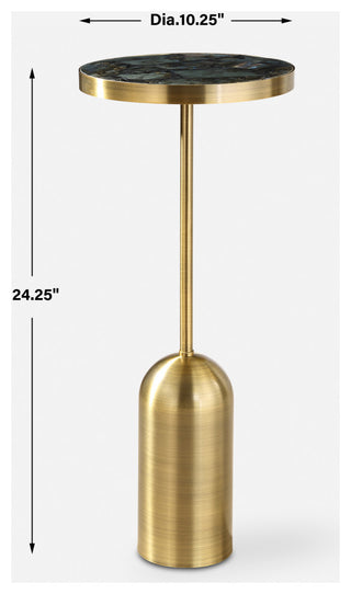 Uttermost Pascal Brass Drink Table