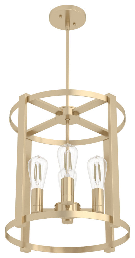 16" Astwood Alturas Gold 4 Light Chandelier Ceiling Light Fixture