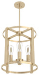 16" Astwood Alturas Gold 4 Light Chandelier Ceiling Light Fixture