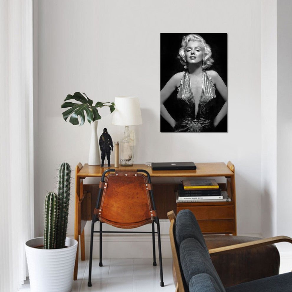 "The Iconic Marilyn Monroe" by Radio Days, Canvas Print, 26x18"