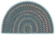 Worley Slice, Blue 31"x46"