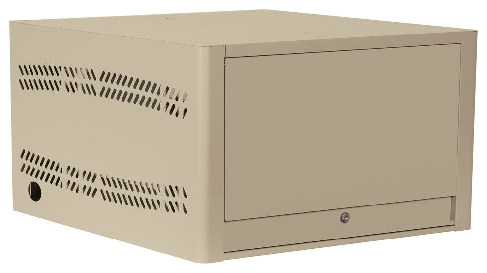 Laptop Depot With 10 Capacity Unit, Bone White