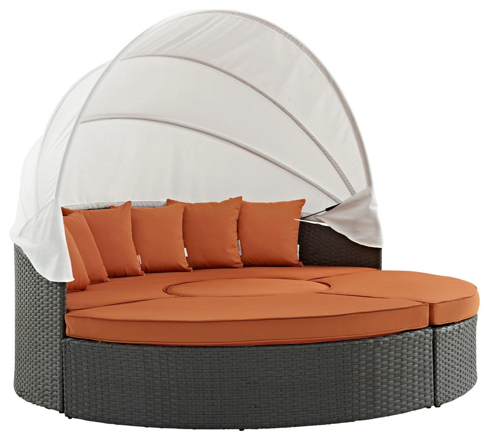 Canvas Tuscan Sojourn Outdoor Patio Sunbrella Daybed
