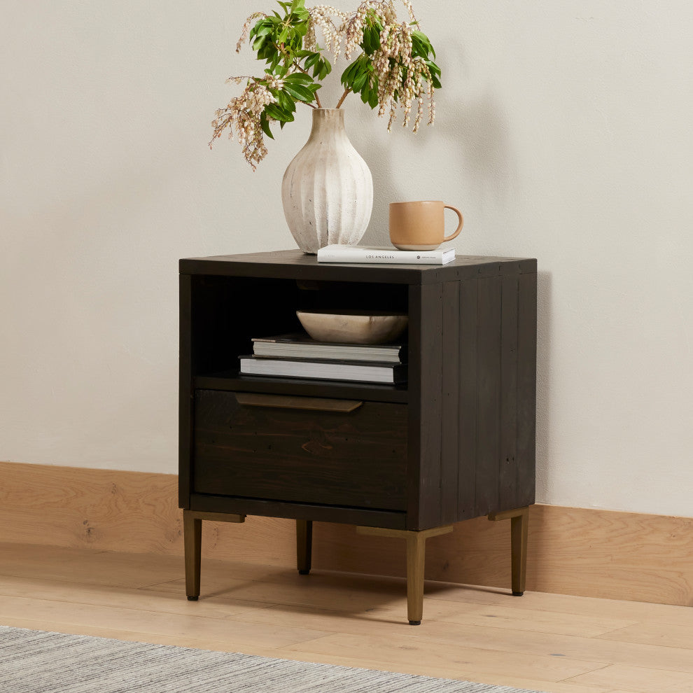 Wyeth Nightstand, Dark Carbon