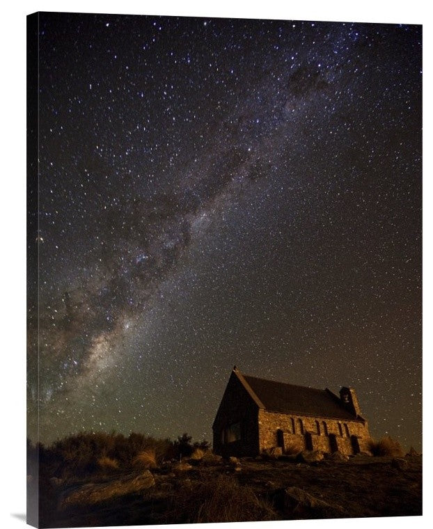 "Church Of The Good Shepherd" Stretched Canvas Giclee by Yan Zhang, 18"x24"